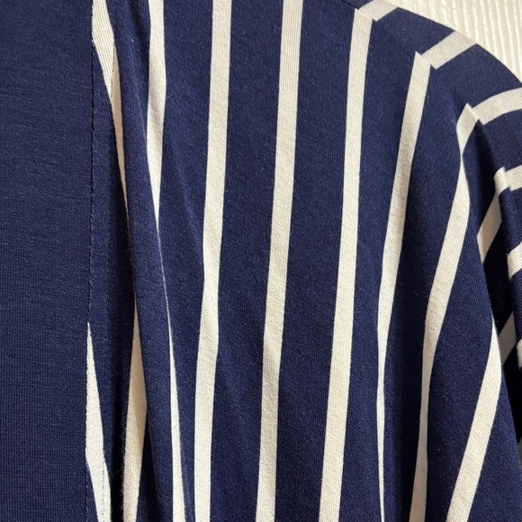 Soma Navy and White Floral and striped lounge set - Picture 12 of 16